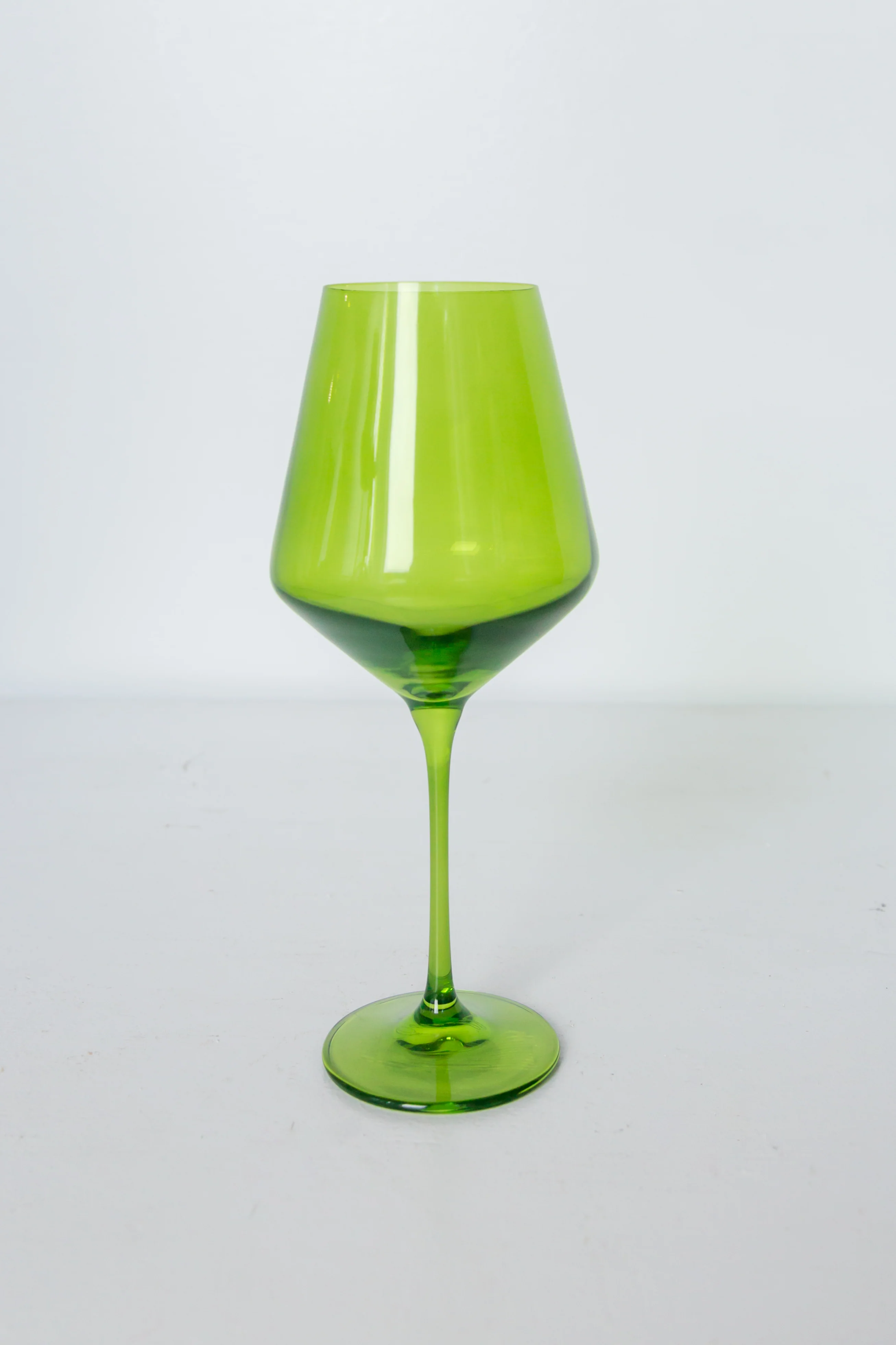 Estelle Colored Wine Stemware - Set of 2 {Forest Green} - Image 4