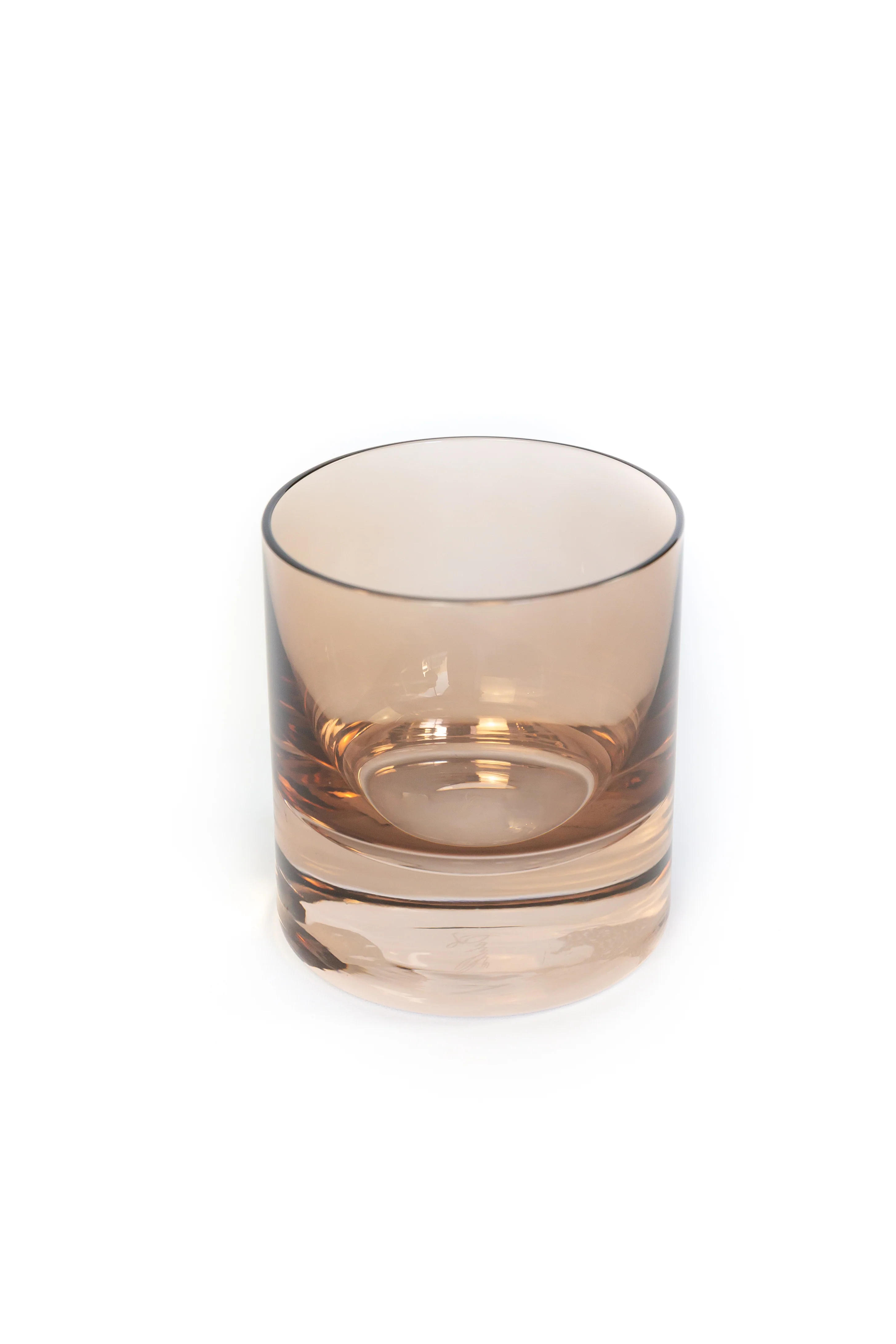 Estelle Colored Rocks Glass - Set of 6 {Mocha Mousse (Our Amber Smoke)} - Image 5