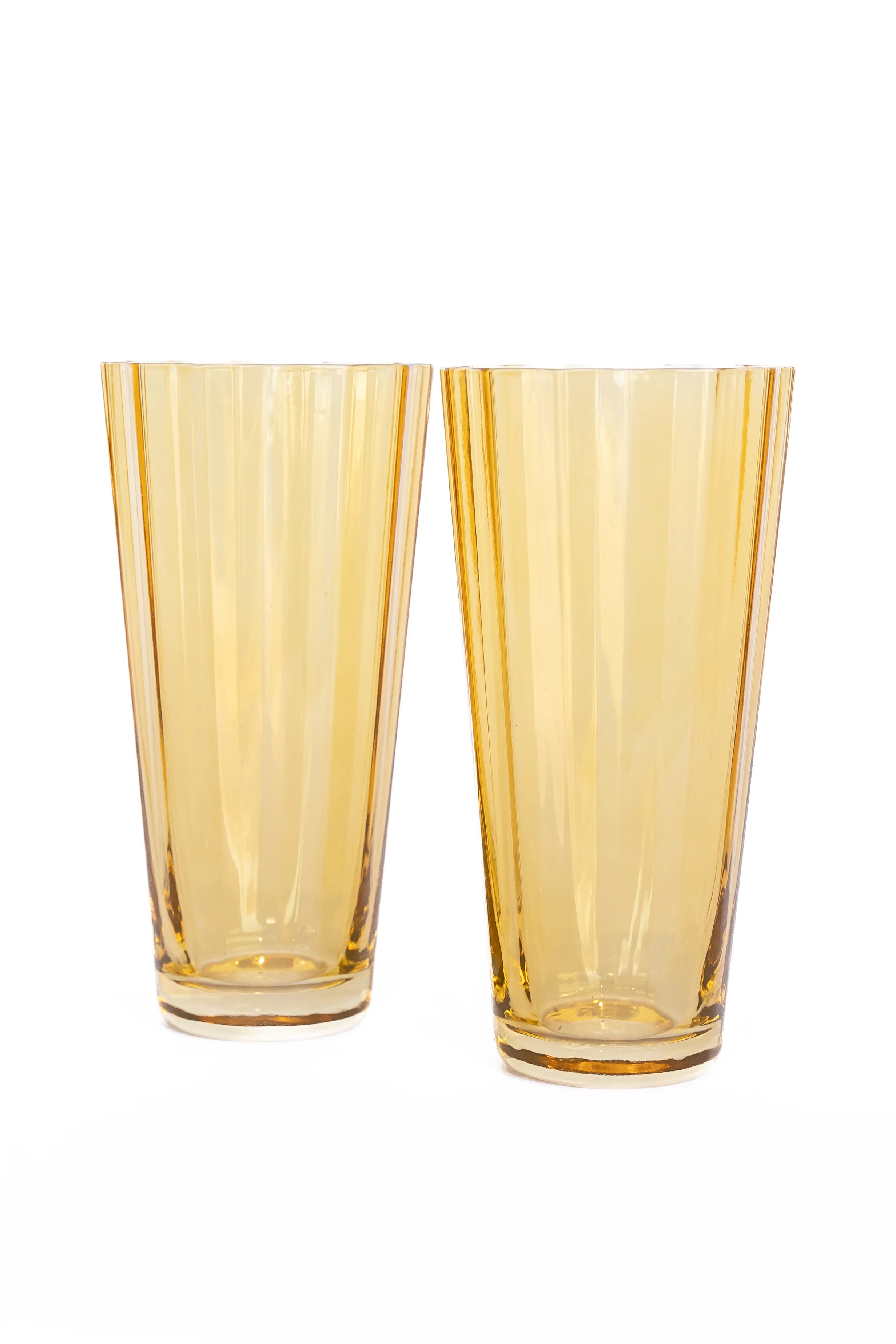Estelle Colored Sunday High Balls - Set of 2 {Yellow} - Image 5