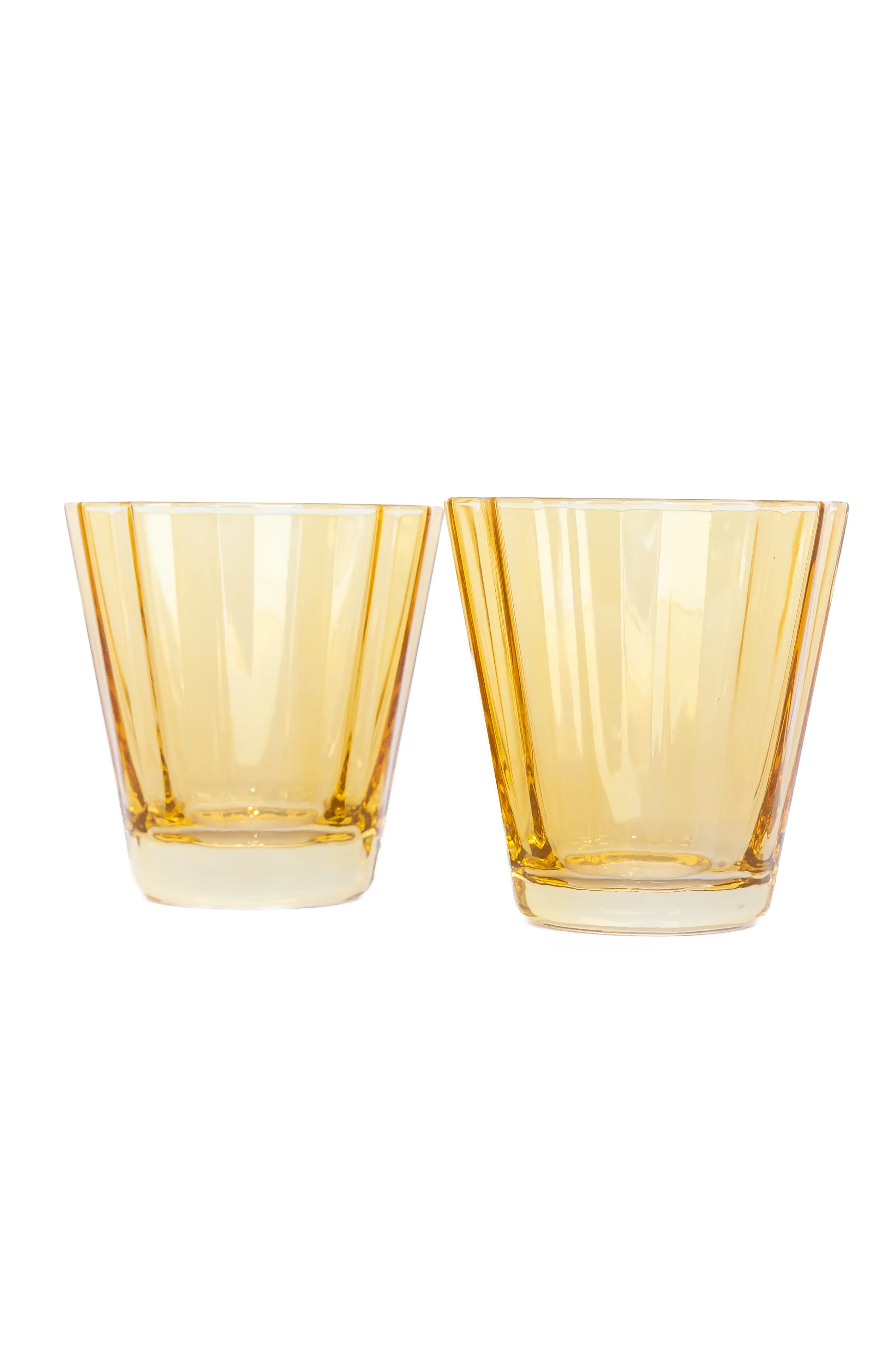 Estelle Colored Sunday Low Balls - Set of 2 {Yellow} - Image 5