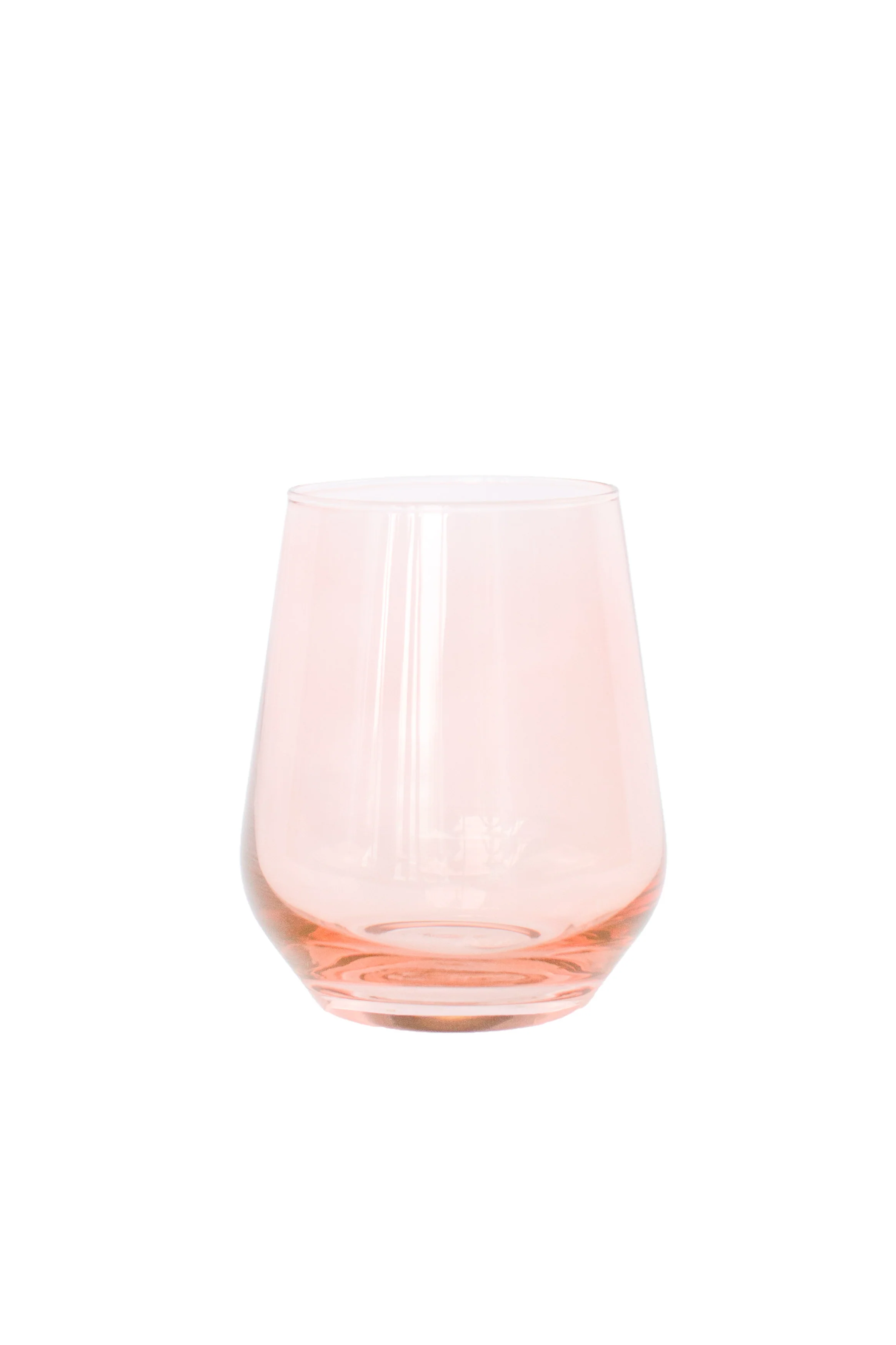 Estelle Colored Wine Stemless - Set of 2 {Blush Pink} - Image 8