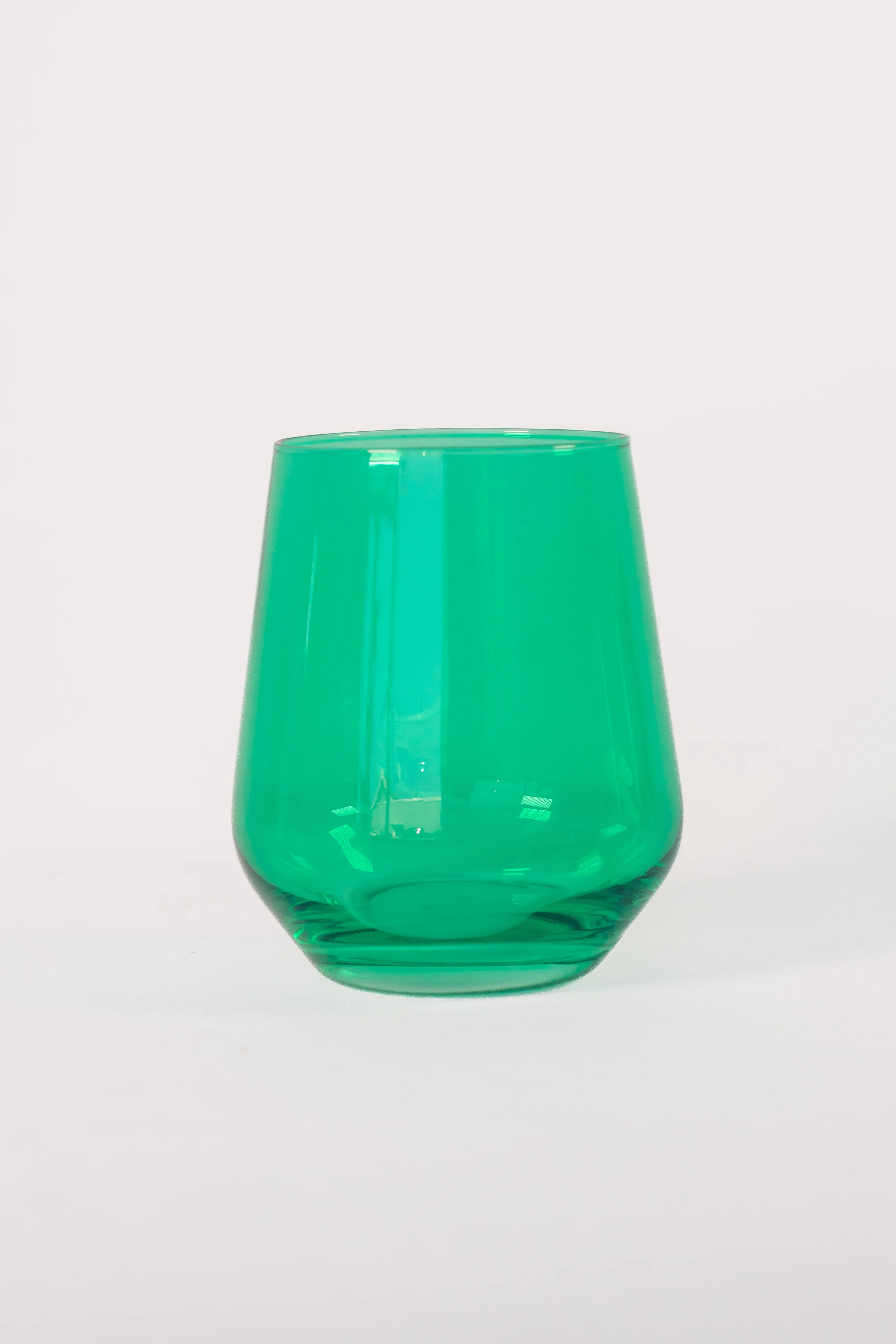 Estelle Colored Wine Stemless - Set of 2 {Kelly Green} - Image 3