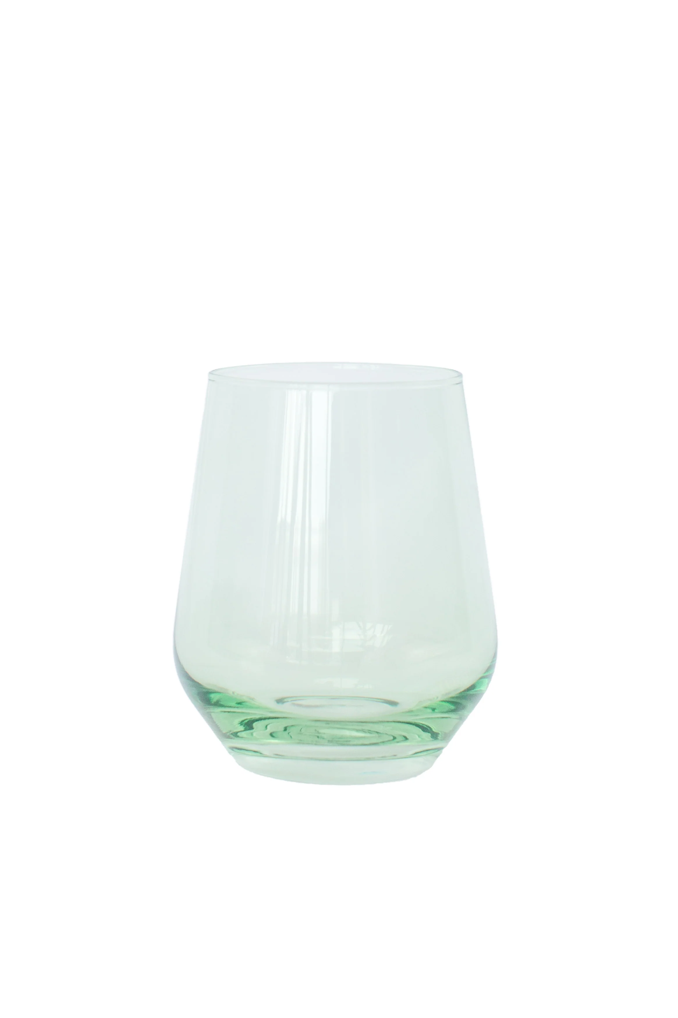 Estelle Colored Wine Stemless - Set of 2 {Mint Green} - Image 6