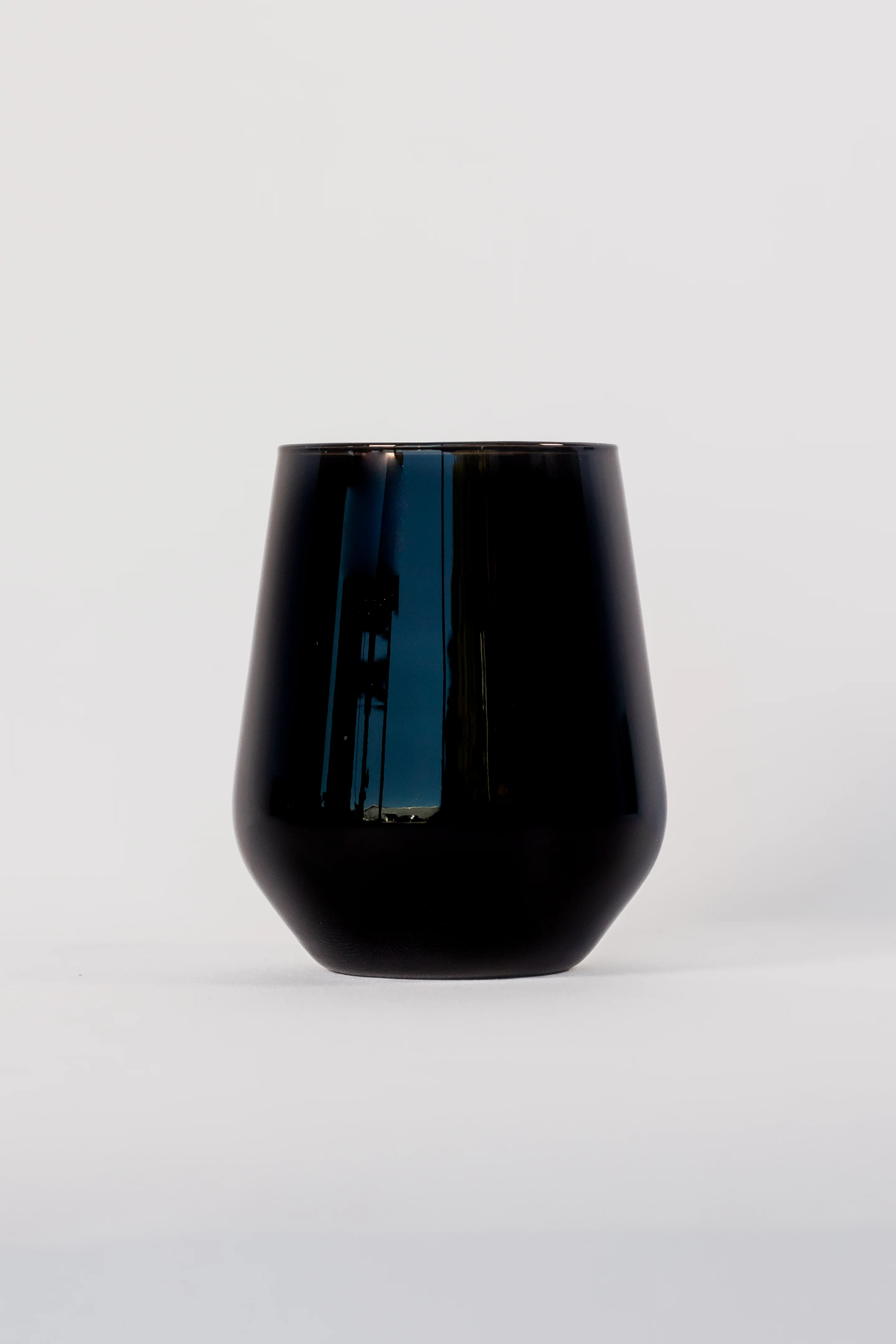Estelle Colored Wine Stemless - Set of 6 {Black} - Image 3