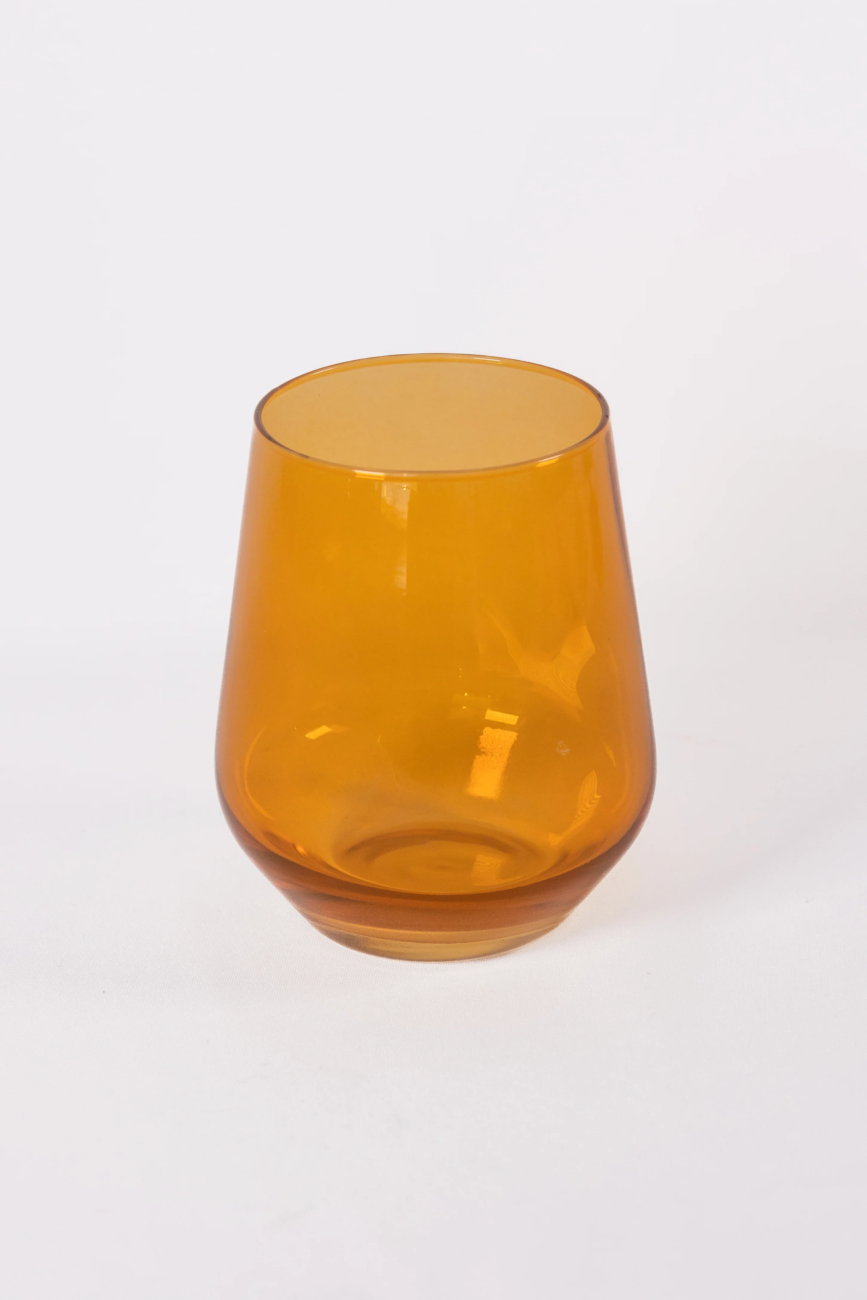 Estelle Colored Wine Stemless - Set of 6 {Butterscotch} - Image 4