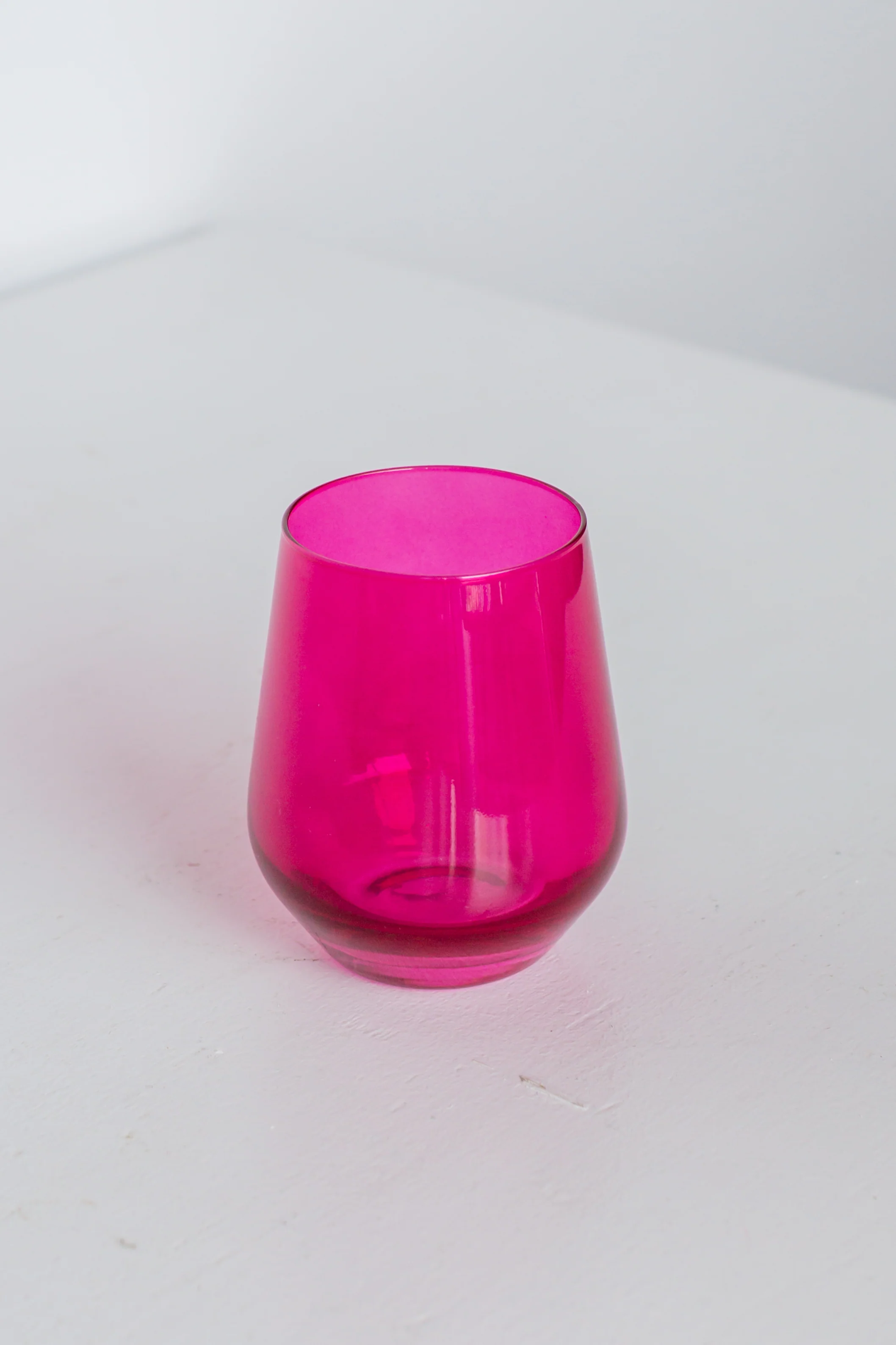 Estelle Colored Wine Stemless - Set of 6 {Viva Magenta (Our Fuchsia)} - Image 4